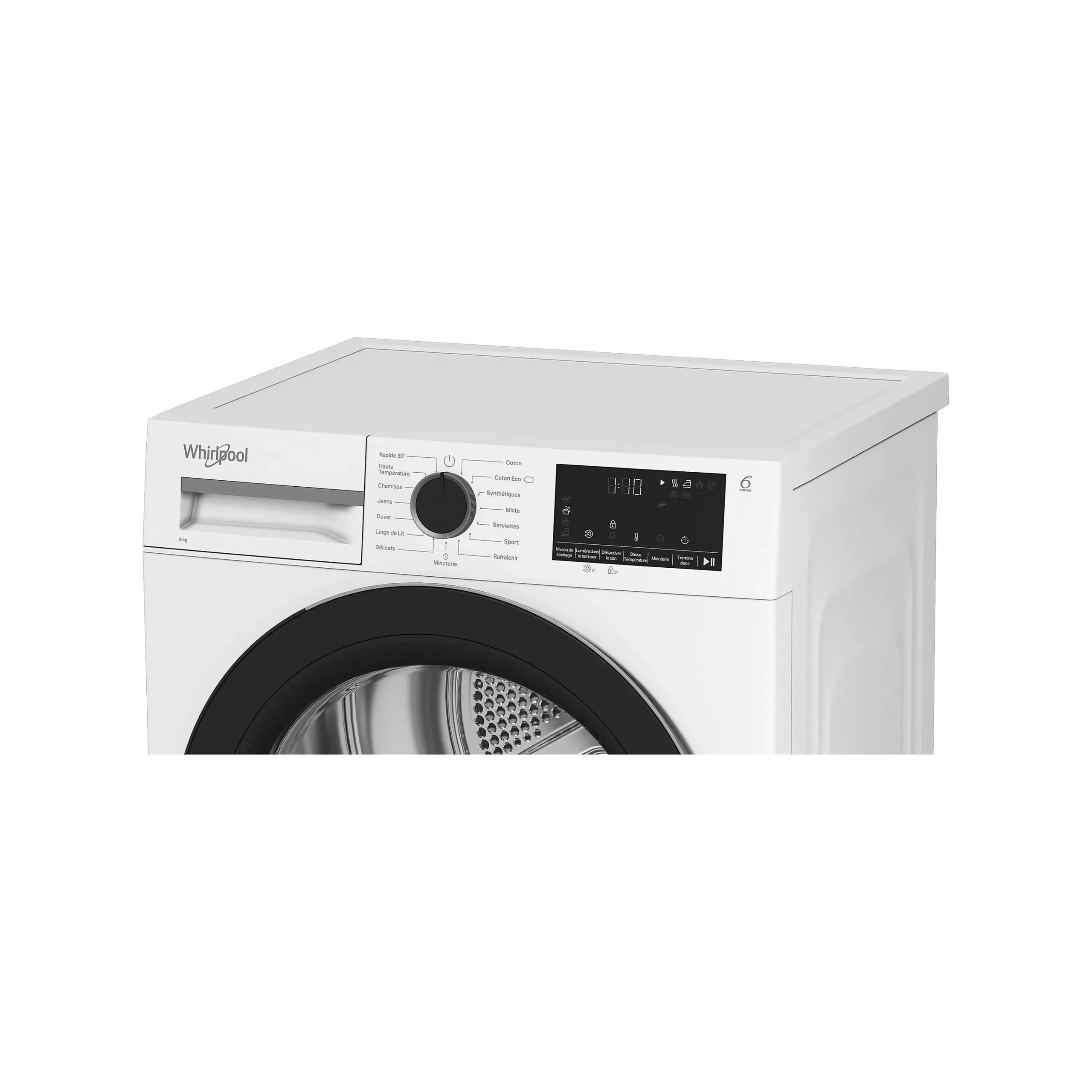 Sèche linge pompe à chaleur WHIRLPOOL CWSD83MWBSFR – Image 6