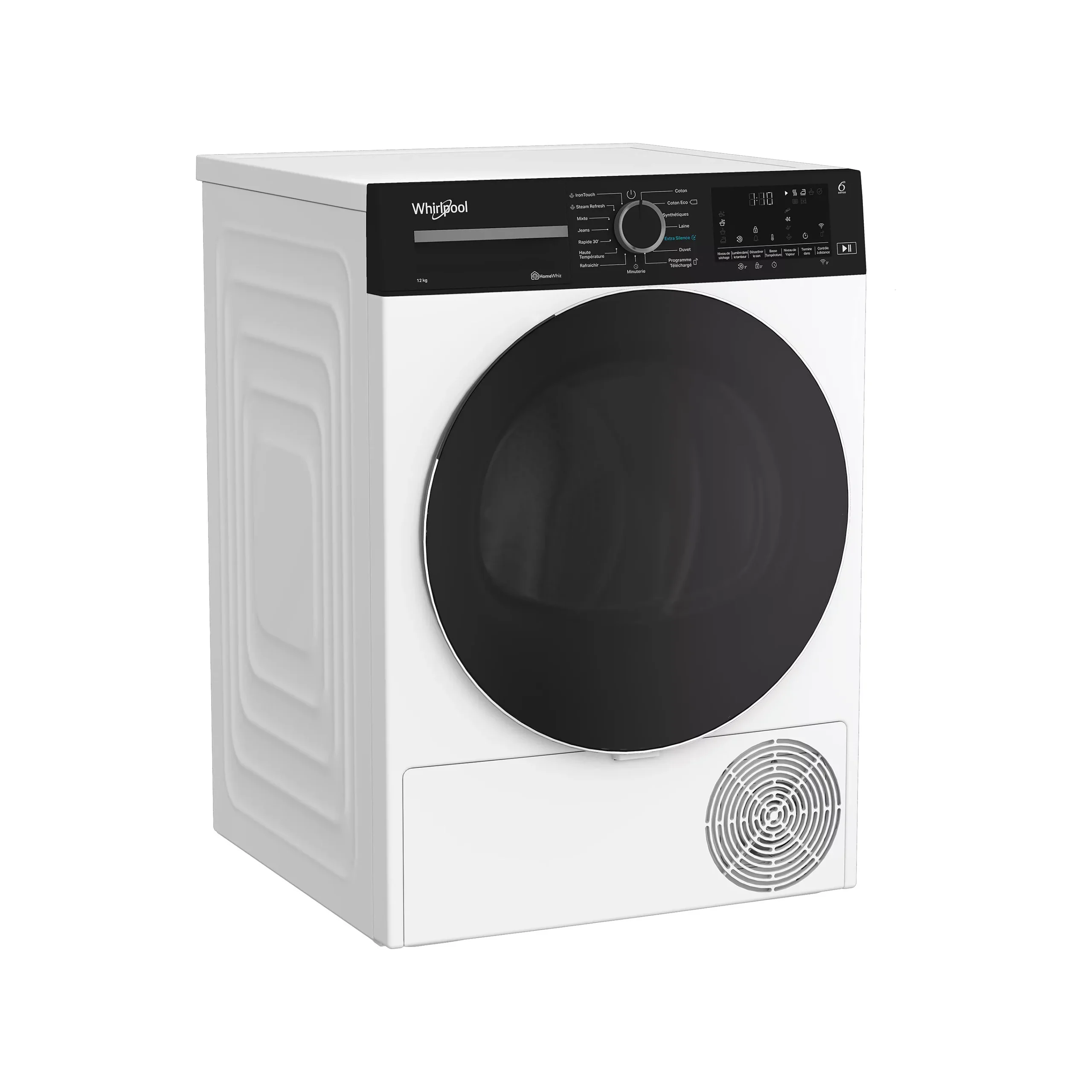 Sèche linge pompe à chaleur WHIRLPOOL CWD122MWBSFR – Image 4