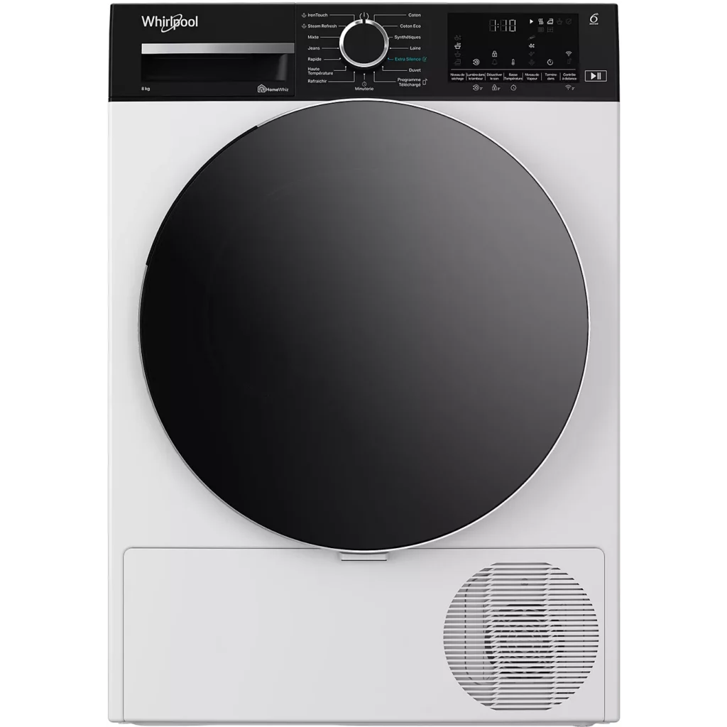 Sèche linge pompe à chaleur WHIRLPOOL CWD86MWBRFR