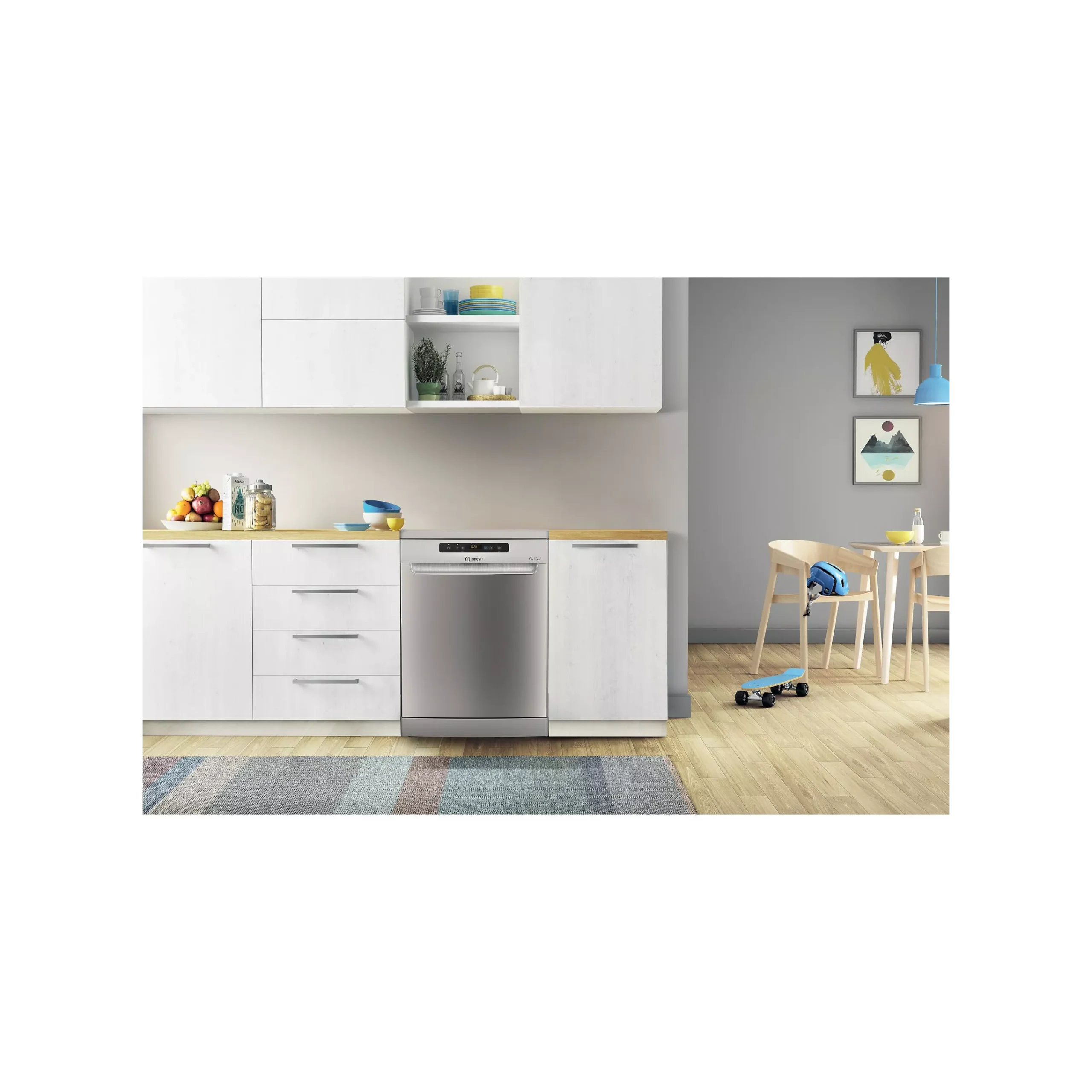 Lave vaisselle 60 cm INDESIT I0FD651X – Image 7
