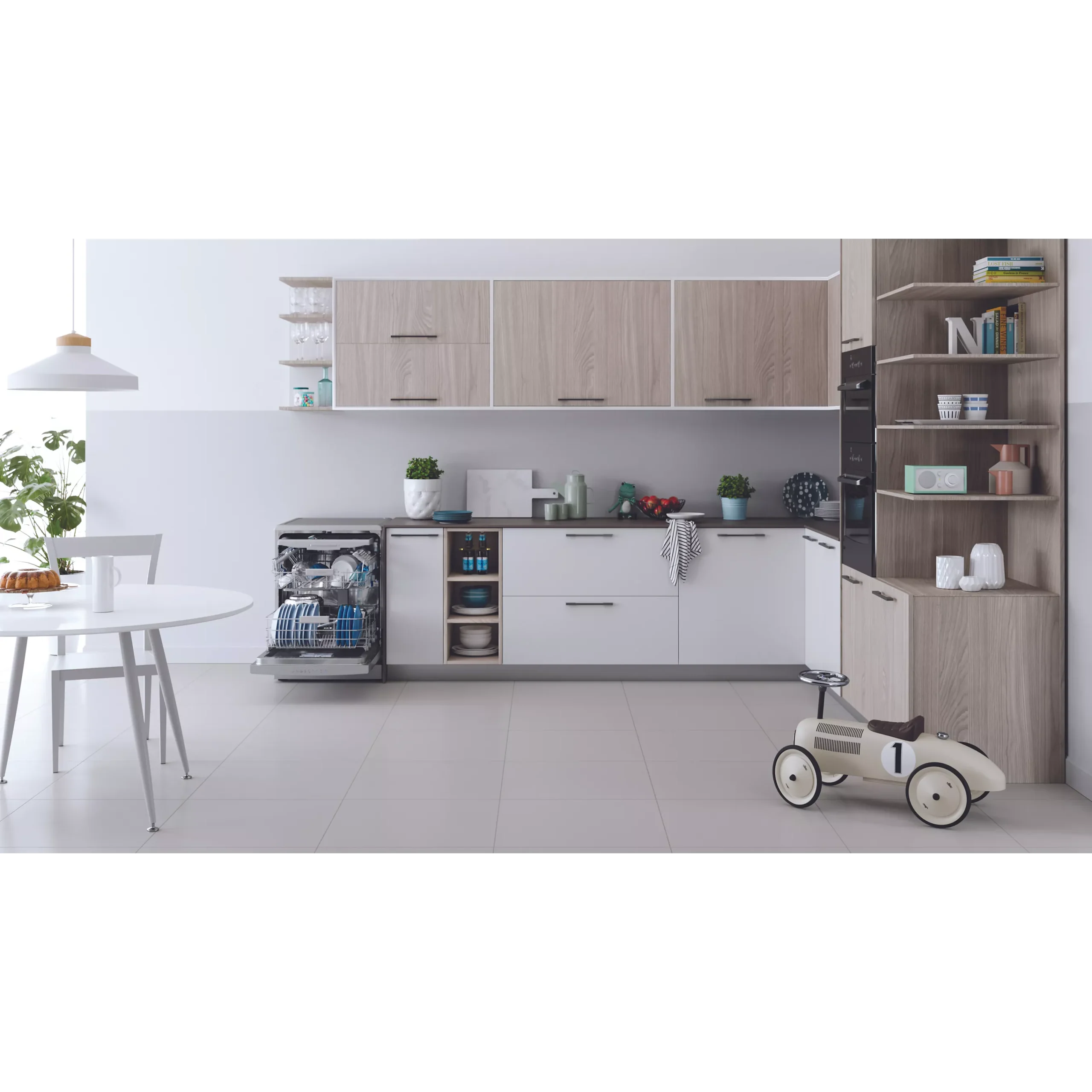 Lave vaisselle 60 cm INDESIT I0FD651X – Image 2