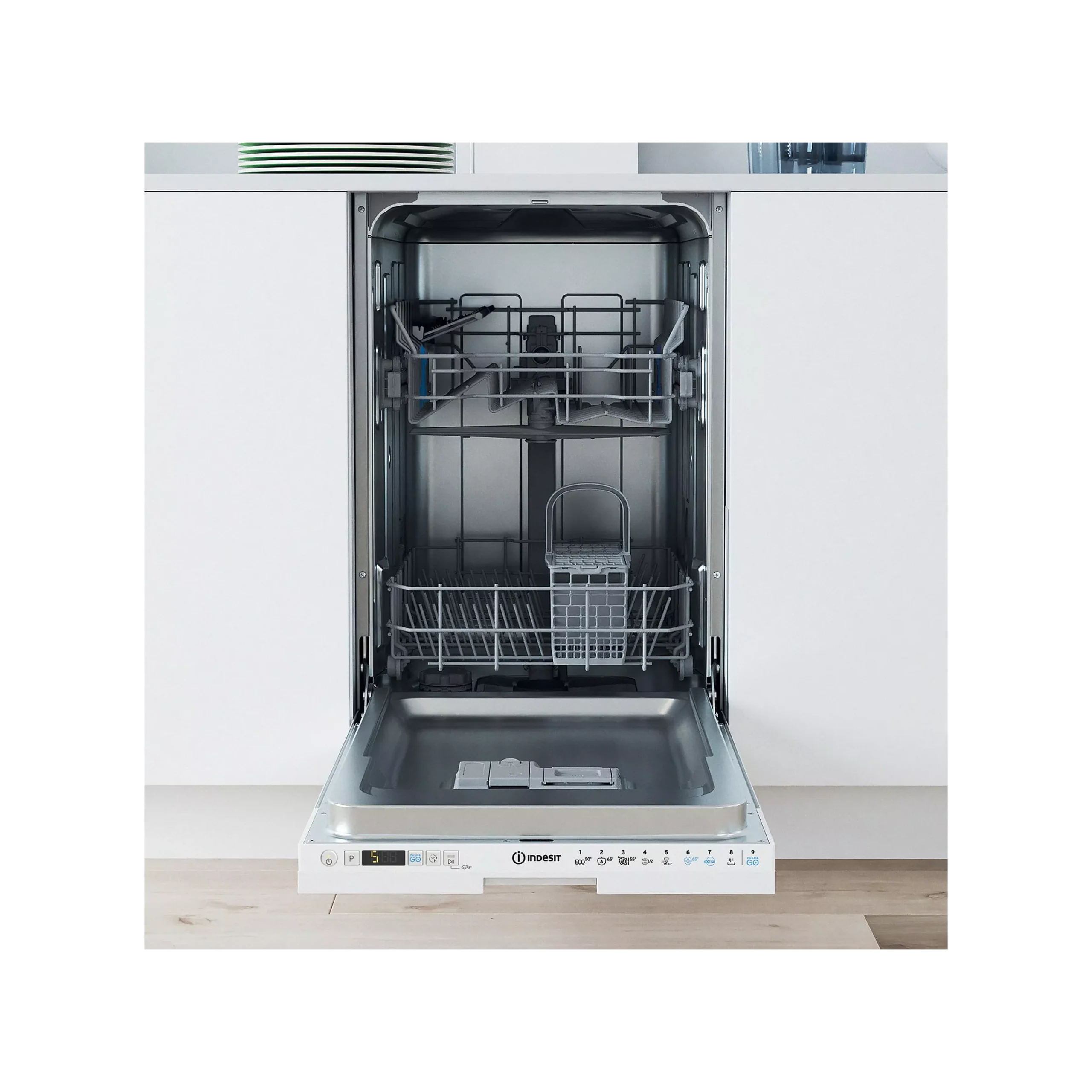 Lave vaisselle encastrable INDESIT IN2ID10BS80 – Image 9