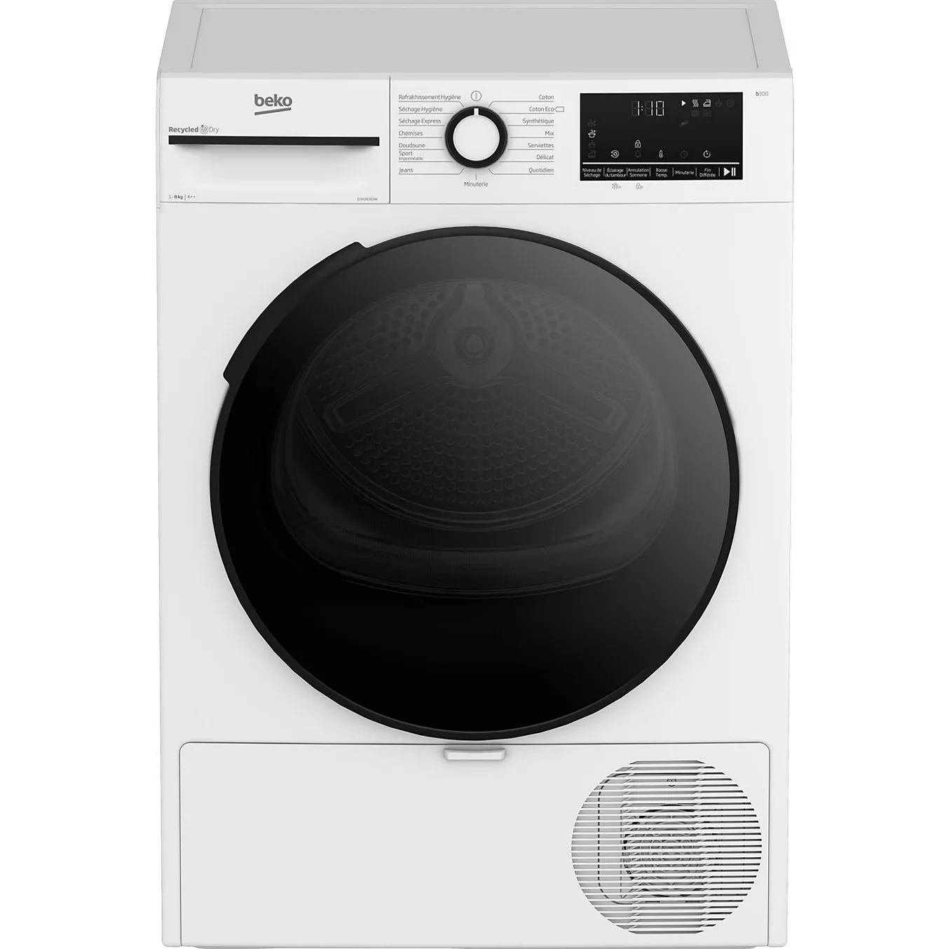 Sèche linge pompe à chaleur BEKO D3H29D93WC – Image 3