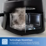 Airfryer PHILIPS Série 5000 Double bac 9,0L NA555/00 – Image 5