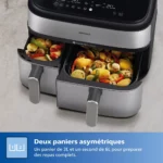 Airfryer PHILIPS Série 5000 Double bac 9,0L NA555/00 – Image 9