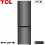 Réfrigérateur combiné TCL RF260BSE0 – Image 4