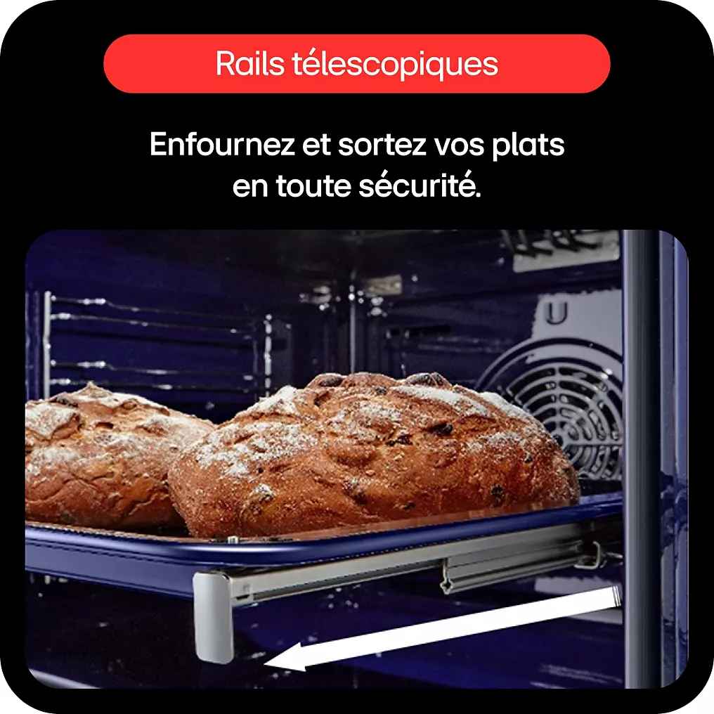 Four encastrable fonction vapeur LG WS9D7672CS SteamAssist – Image 6