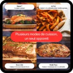 Four encastrable fonction vapeur LG WS9D7672CS SteamAssist – Image 8