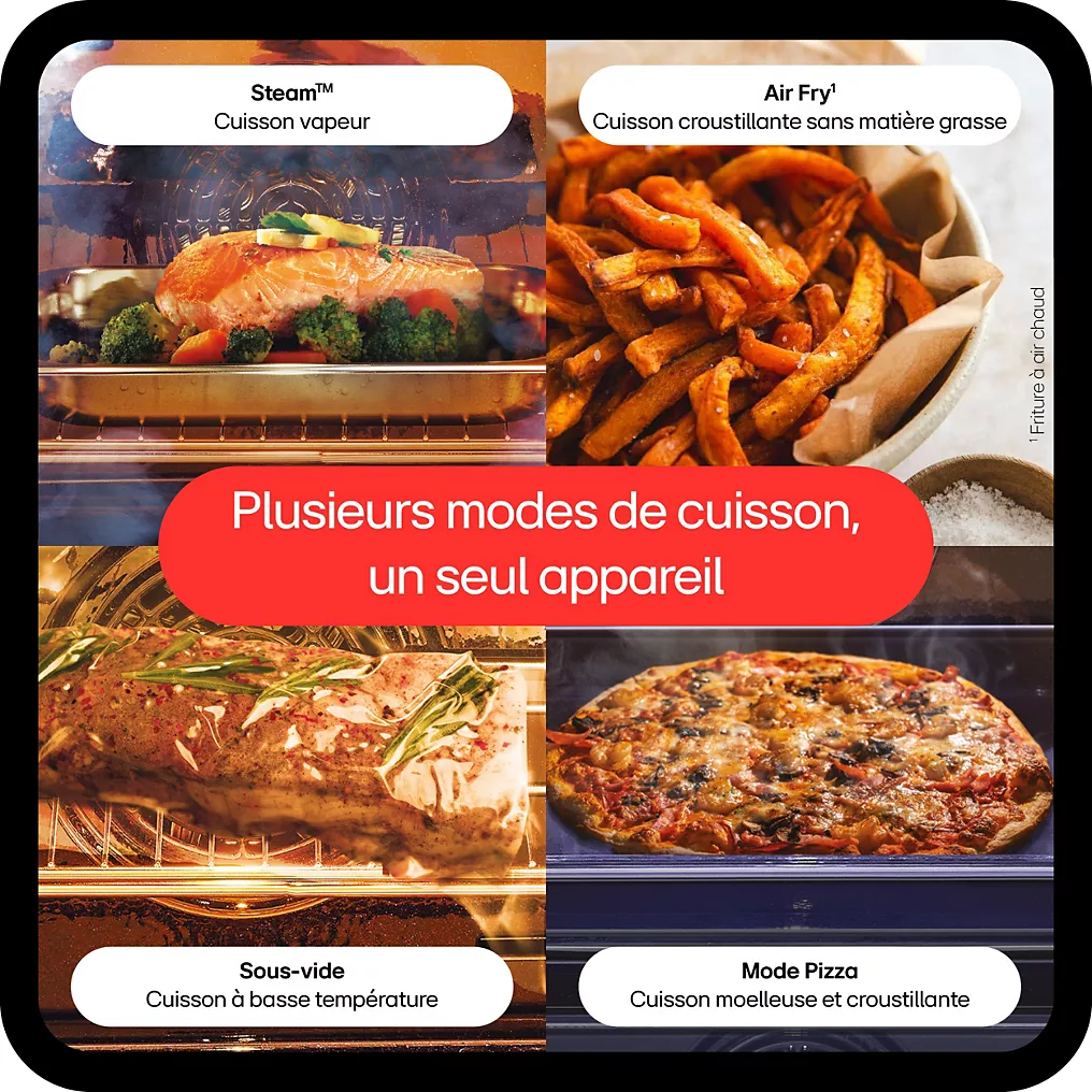 Four encastrable fonction vapeur LG WS9D7672CS SteamAssist – Image 8