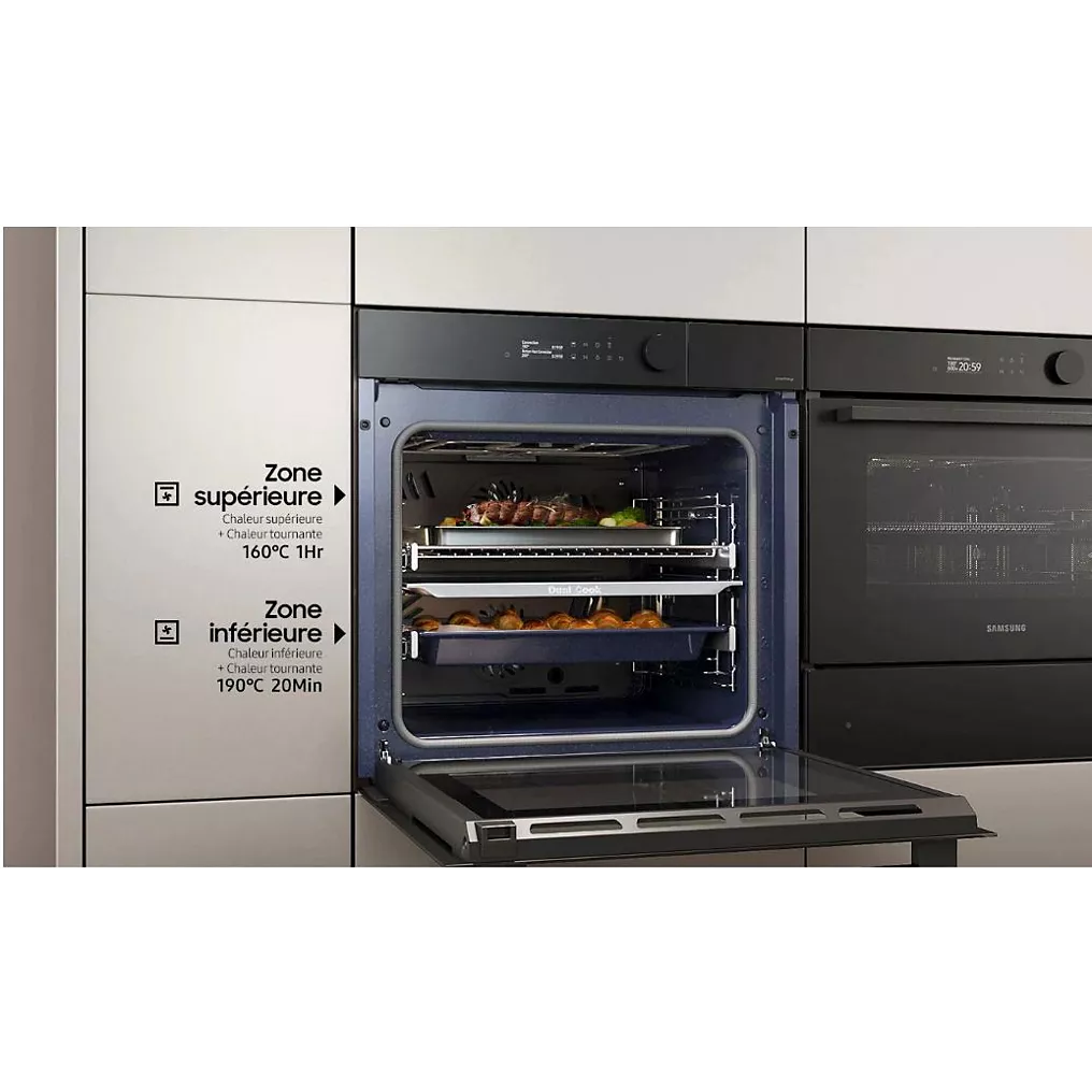 Four encastrable fonction vapeur SAMSUNG NV7B44503AS Série 4 – Image 27