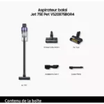 Aspirateur balai SAMSUNG Jet 75E Pet VS20B75BGR4 – Image 3