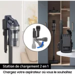 Aspirateur balai SAMSUNG Jet 75E Pet VS20B75BGR4 – Image 11