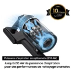 Aspirateur balai SAMSUNG Bespoke Jet Plus complete VS20B95C43W – Image 6