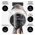 Aspirateur balai SAMSUNG Bespoke Jet Plus complete VS20B95C43W – Image 8