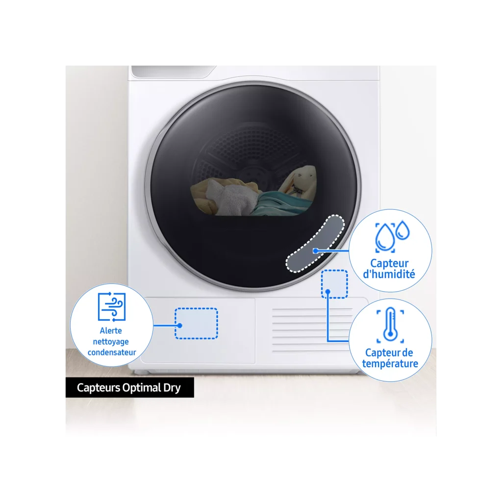 Sèche linge pompe à chaleur BEKO D3H17393W