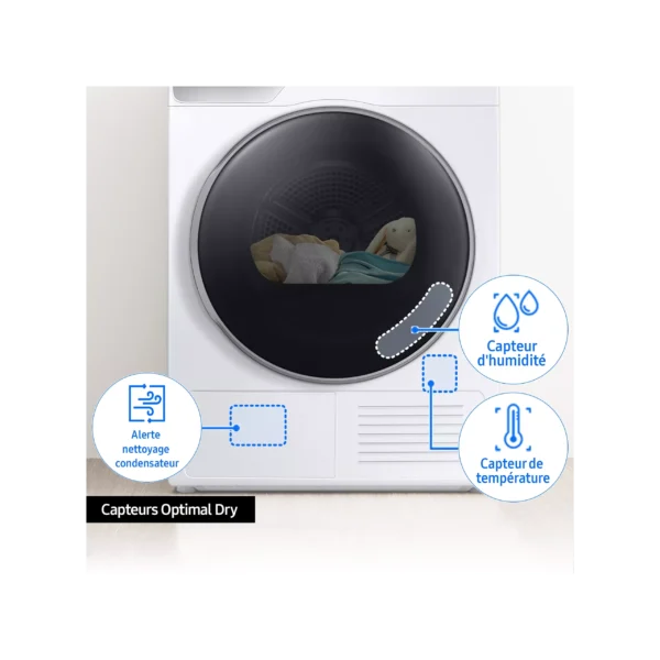 Sèche linge pompe à chaleur BEKO D3H17393W