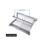 Sèche linge pompe à chaleur SAMSUNG DV90CGC0A0AH – Image 6