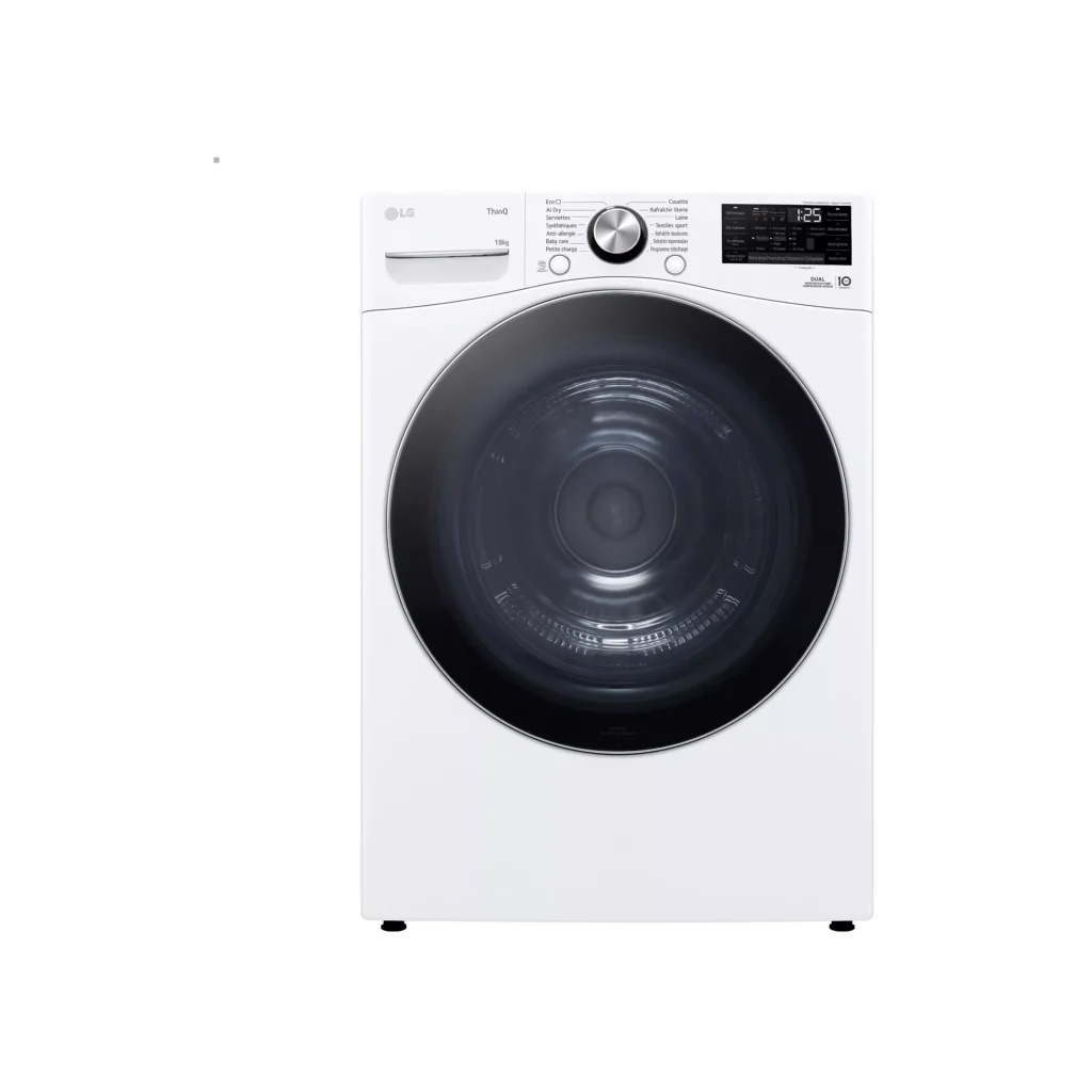 Sèche linge pompe à chaleur LG RH8P12WH