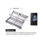 Sèche linge pompe à chaleur SAMSUNG DV90DG52A0AH – Image 3
