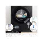 Sèche linge pompe à chaleur SAMSUNG DV90DG6845LK – Image 12