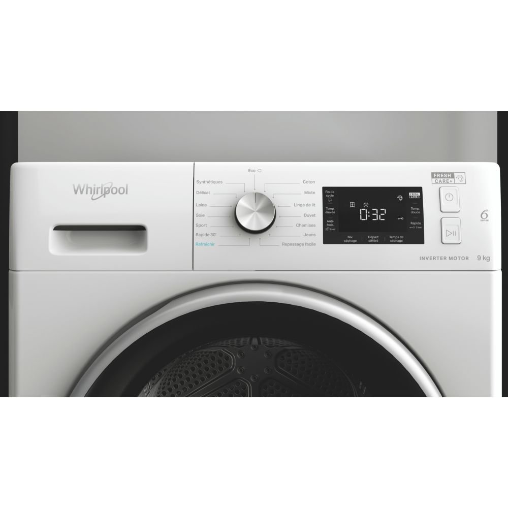 Sèche linge pompe à chaleur WHIRLPOOL FFTBNM229X2BFR – Image 6