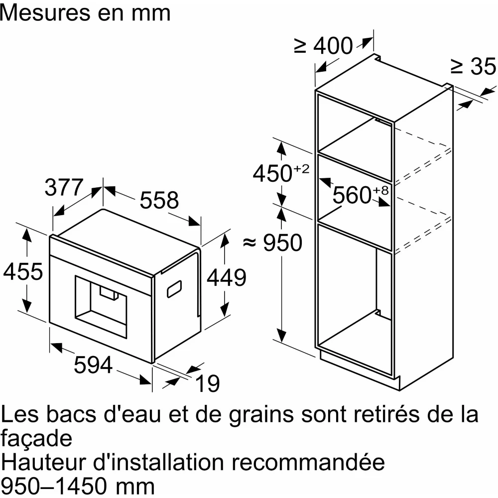 Expresso encastrable BOSCH CTL7181B0 Série 8 – Image 5