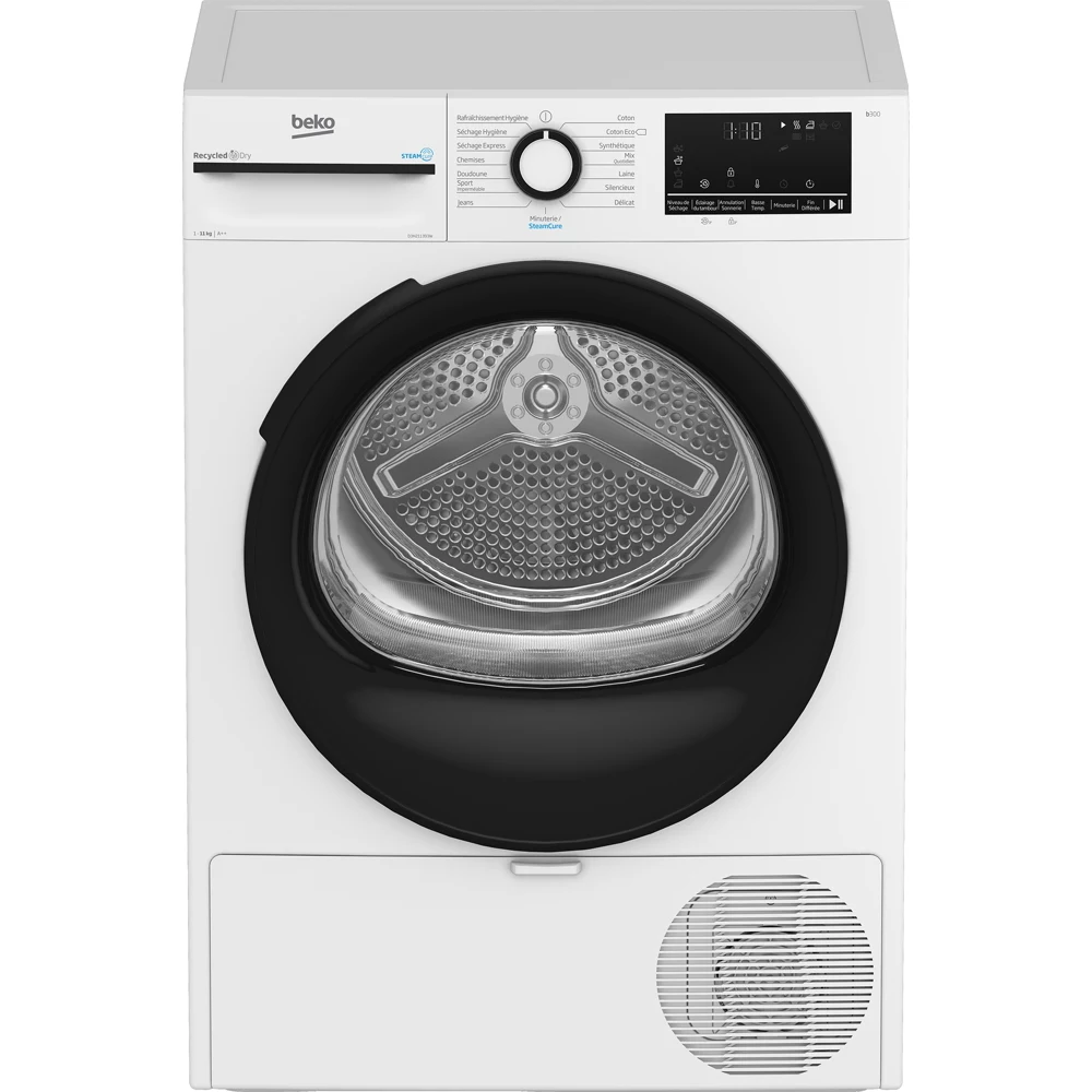 Sèche linge pompe à chaleur BEKO D3H211393W