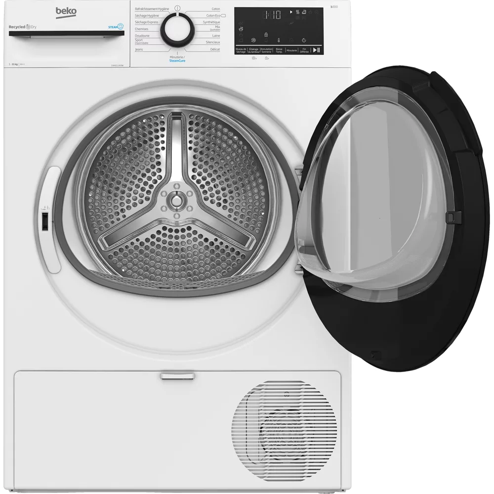Sèche linge pompe à chaleur BEKO D3H211393W – Image 7