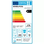 Sèche linge pompe à chaleur WHIRLPOOL W7XD95W FR Suprême Silence – Image 12