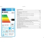 Sèche linge à condensation ASKO T208C.W – Image 7