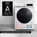 Sèche linge pompe à chaleur SAMSUNG DV90BB7445GWS3 Bespoke AI – Image 8
