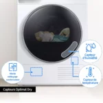 Sèche linge pompe à chaleur SAMSUNG DV90BB7445GWS3 Bespoke AI – Image 18