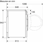 Sèche linge pompe à chaleur SIEMENS WQ33G2D0FF – Image 2