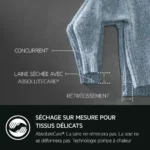 Sèche linge pompe à chaleur AEG TR939I4OBC – Image 7