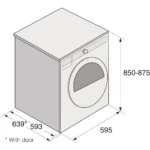 Sèche linge pompe à chaleur ASKO T208H.W – Image 6