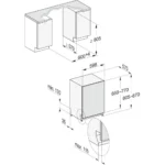 Lave vaisselle encastrable MIELE G 7191 SCVi AutoDos 125 edition – Image 4