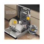 Lave vaisselle 60 cm WHIRLPOOL W7FHS51X MaxiSpace - Image 9