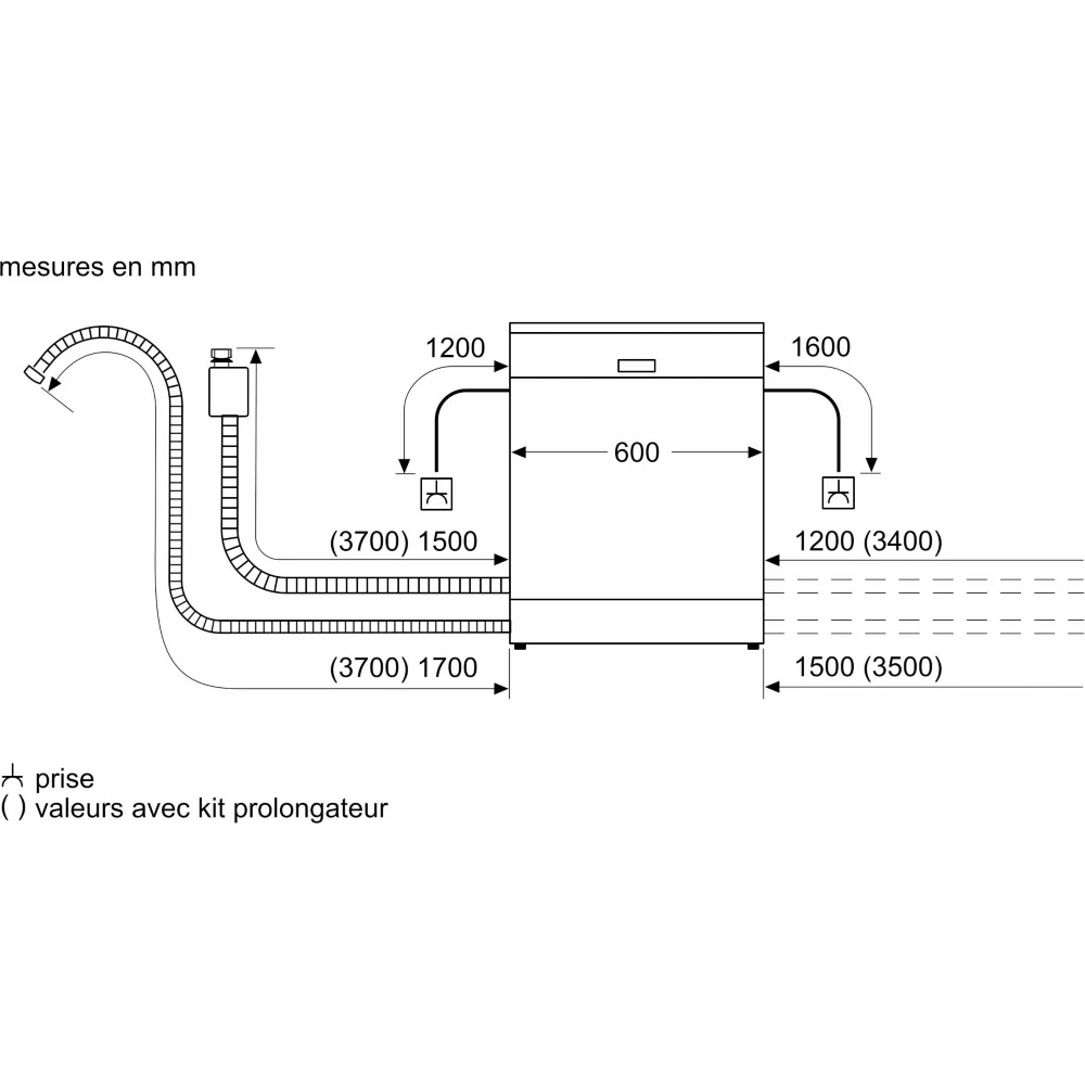 Lave vaisselle 60 cm SIEMENS SN23EI00ME VarioSpeed Plus – Image 6