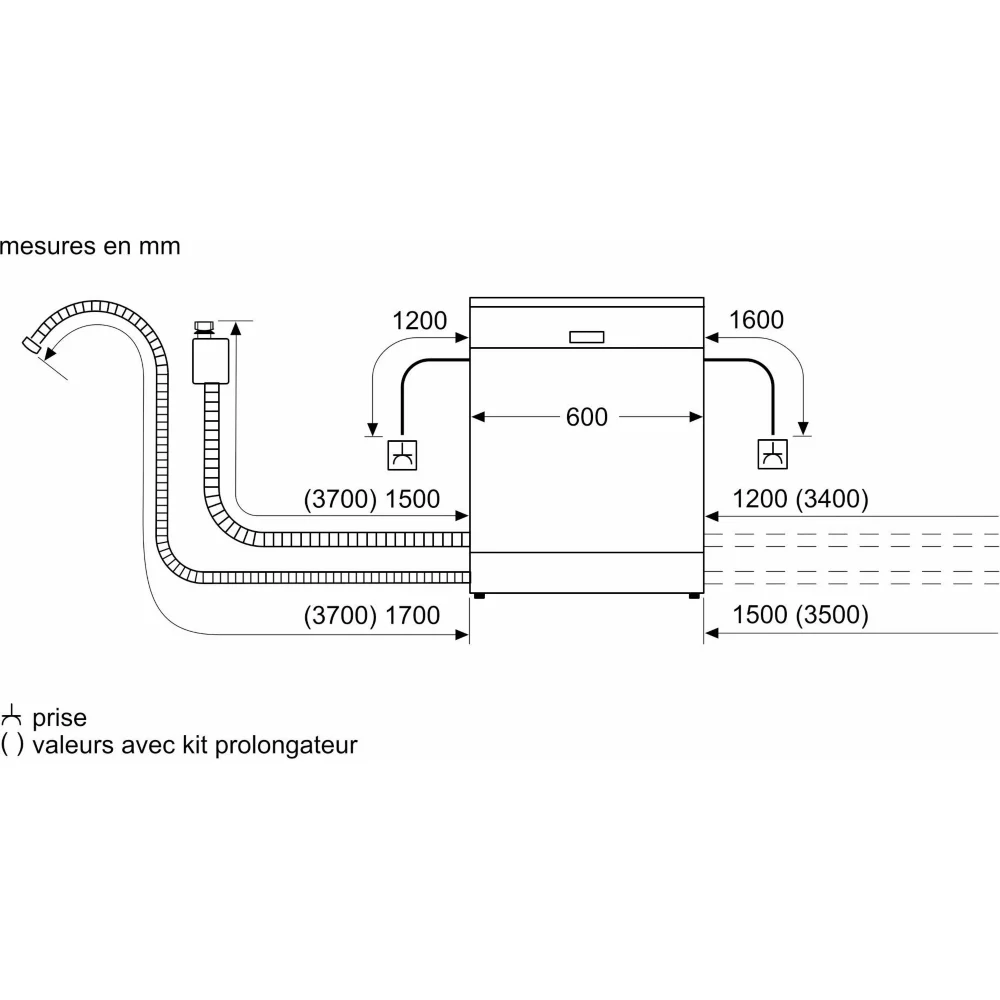 Lave vaisselle 60 cm SIEMENS SN23EI00ME VarioSpeed Plus – Image 4
