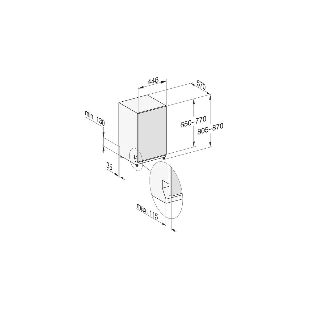 Lave vaisselle encastrable MIELE G 5590 SCVi SL – Image 3