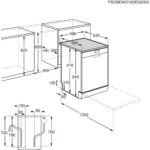 Lave vaisselle 60 cm ELECTROLUX ESA47300SW Airdry – Image 13