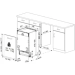 Lave vaisselle encastrable BEKO BDIS38042Q – Image 9