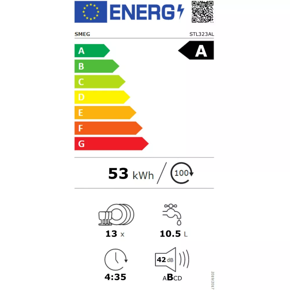 Lave vaisselle encastrable SMEG STL323AL – Image 10
