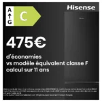Réfrigérateur combiné HISENSE RB440N4AFC – Image 3