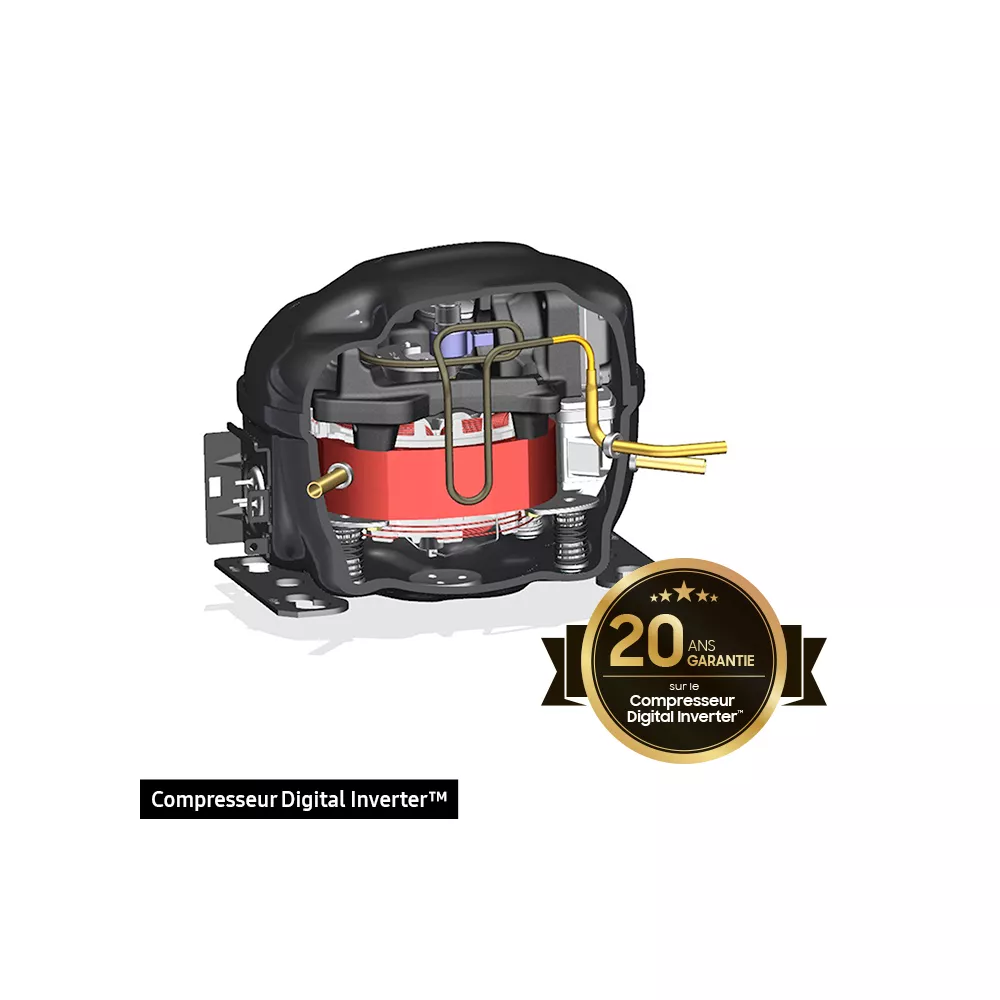 Réfrigérateur combiné SAMSUNG RB34C605CS9 – Image 13