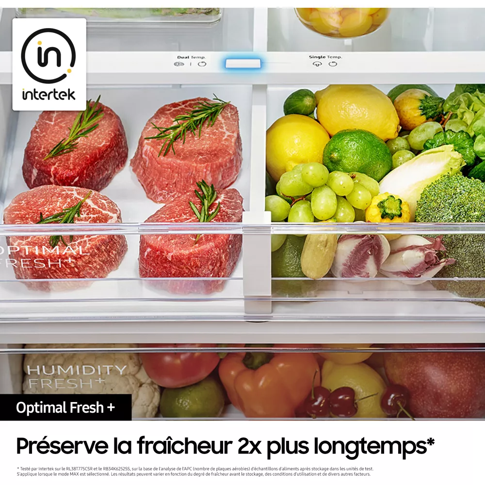 Réfrigérateur combiné SAMSUNG RB34C605CS9 – Image 9