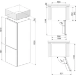 Réfrigérateur combiné SMEG RC18XDND – Image 5