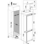 Réfrigérateur combiné encastrable INDESIT BI18DC2 – Image 5