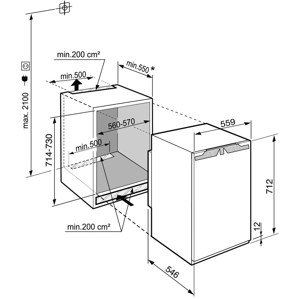 Congélateur encastrable LIEBHERR IFNE3503-20 – Image 6