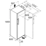 Congélateur armoire LIEBHERR FNsdd529i-22 – Image 7